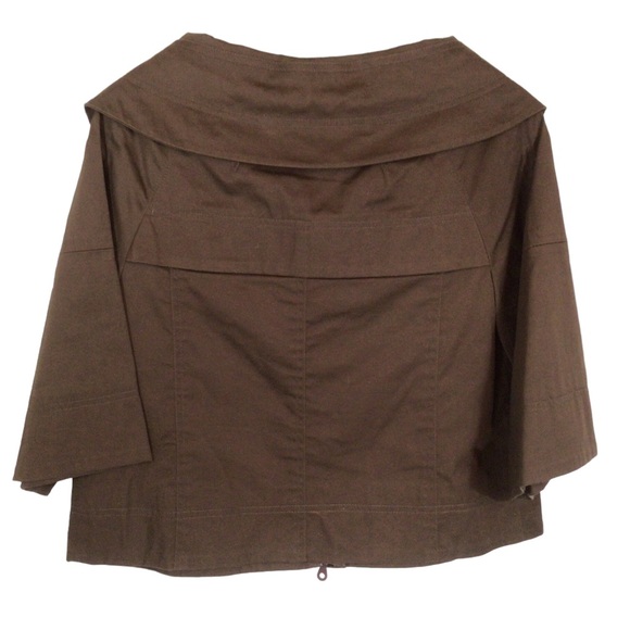 Carole Little Women’s Cowl Neck Cropped Jacket Size S - Picture 4 of 4